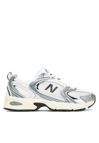 Sneakersy New Balance. Kolor: srebrny