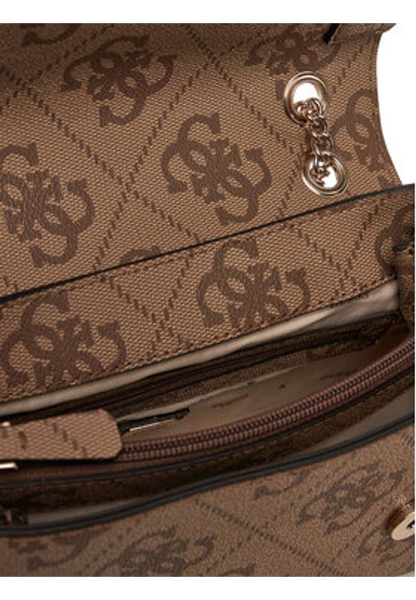 Guess Torebka HWOS96 39210 Brązowy. Kolor: brązowy. Materiał: skórzane