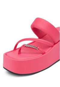 Juicy Couture Japonki WSS21515-01 Różowy. Kolor: różowy. Materiał: materiał #3