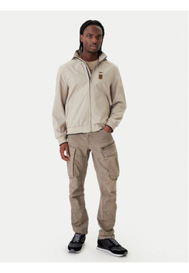 Aeronautica Militare Kurtka bomber 261AB3050UCT04290 Beżowy Regular Fit. Kolor: beżowy. Materiał: syntetyk