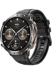 SMARTWATCH męski Rubicon RNCF40 black/black SIL. Rodzaj zegarka: smartwatch