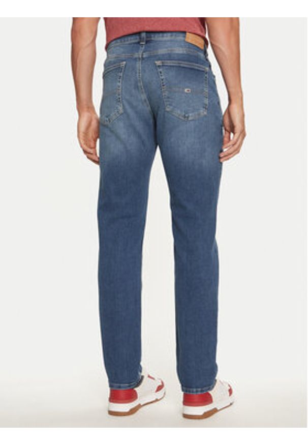 Tommy Jeans Jeansy Ryan DM0DM21054 Granatowy Slim Fit. Kolor: niebieski