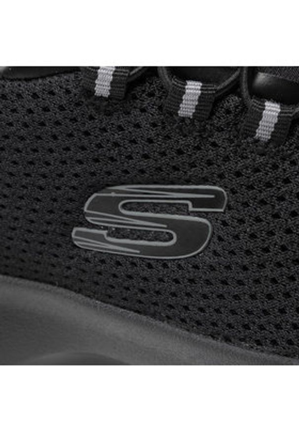 skechers - Skechers Sneakersy Dynamight 58360/BBK Czarny. Kolor: czarny. Materiał: materiał