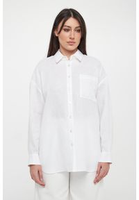 Twinset Milano - Koszula damska lniana TWINSET. Materiał: len #2