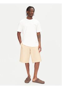 Only & Sons T-Shirt Milo 22034452 Biały Relaxed Fit. Kolor: biały. Materiał: bawełna