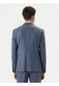 Hugo - HUGO Garnitur Arti-Hesten253X 50544524 Niebieski Extra Slim Fit. Kolor: niebieski. Materiał: wełna #8