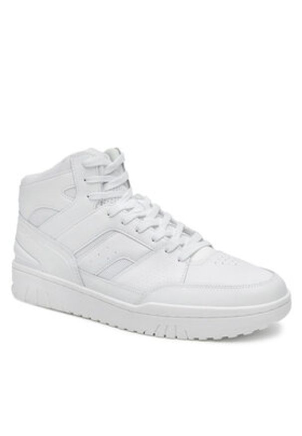 Shaq Sneakersy BREAKER MID AQ95013M-W Biały. Kolor: biały. Materiał: skóra