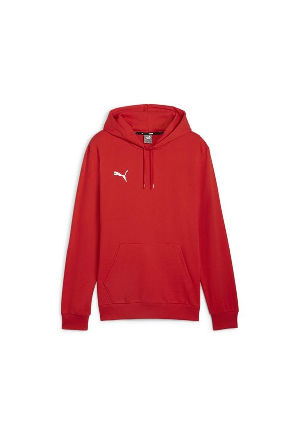 Bluza z kapturem Puma Teamgoal Casuals. Typ kołnierza: kaptur. Kolor: czerwony. Sport: piłka nożna