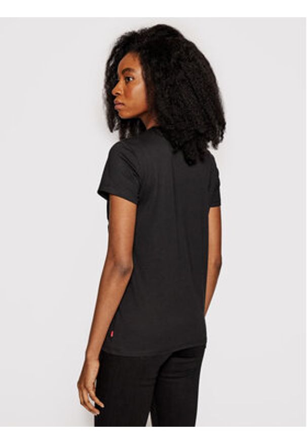 Levi's® T-Shirt The Perfect Graphic Tee 17369-0201 Czarny Regular Fit. Kolor: czarny. Materiał: bawełna
