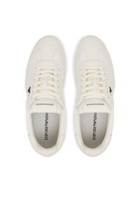 Emporio Armani Sneakersy EM003062 AF18210 U0011 Biały. Kolor: biały. Materiał: materiał #4