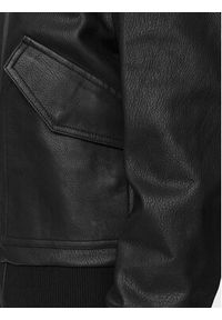 BOSS Kurtka skórzana Josual 50568175 Czarny Regular Fit. Kolor: czarny. Materiał: skóra #2