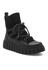 Sergio Bardi Botki WI23-C1025-01SB Czarny. Kolor: czarny. Materiał: skóra, zamsz #5