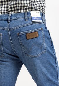 Wrangler - WRANGLER LARSTON MĘSKIE SPODNIE JEANSOWE JEANSY DŻINSY TROPIC THUNDER W18SYLY87 112330758 #9
