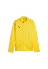 Dziecięca bluza dresowa Puma TeamGoal. Kolor: żółty. Materiał: dresówka. Sport: piłka nożna #1