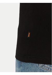 BOSS T-Shirt Te_Logospace 50539186 Czarny Regular Fit. Kolor: czarny. Materiał: bawełna