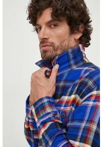 Polo Ralph Lauren koszula bawełniana męska regular z kołnierzykiem klasycznym. Typ kołnierza: kołnierzyk klasyczny, polo. Materiał: bawełna. Styl: klasyczny #5