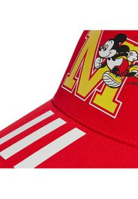 Adidas - adidas Czapka z daszkiem Disney Mickey Mouse Cap HT6409 Czerwony. Kolor: czerwony. Wzór: motyw z bajki