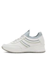 Rieker Sneakersy N4381-80 Biały. Kolor: biały #3
