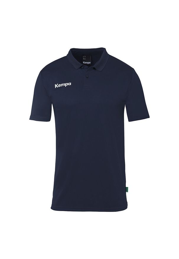 KEMPA - Koszulka polo dla dzieci Kempa Poly. Typ kołnierza: polo. Kolor: niebieski, czarny, biały, wielokolorowy. Sport: piłka nożna