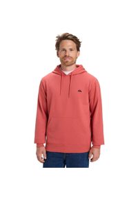 Quiksilver - Bluza z kapturem dla Mężczyzn BASIC Różowy. Typ kołnierza: kaptur. Kolor: różowy. Materiał: tkanina, poliester, bawełna #1
