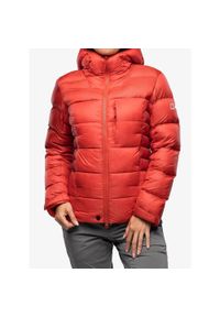 Kurtka puchowa damska Berghaus MTN Arete Ultra Down Hoody. Kolor: czerwony. Materiał: puch