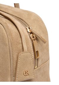 Gino Rossi - GINO ROSSI Torebka EO-LA482-7019-2 Beżowy. Kolor: beżowy. Materiał: zamszowe, skórzane #3