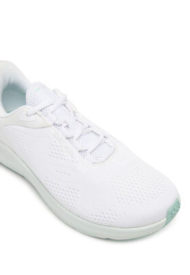 Under Armour Buty do biegania UA W Charged Pursuit 4 BL 6000598 Biały. Kolor: biały. Materiał: materiał