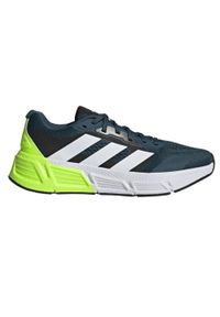 Adidas - Buty męskie do biegania adidas Questar 2. Kolor: niebieski, wielokolorowy, zielony #1