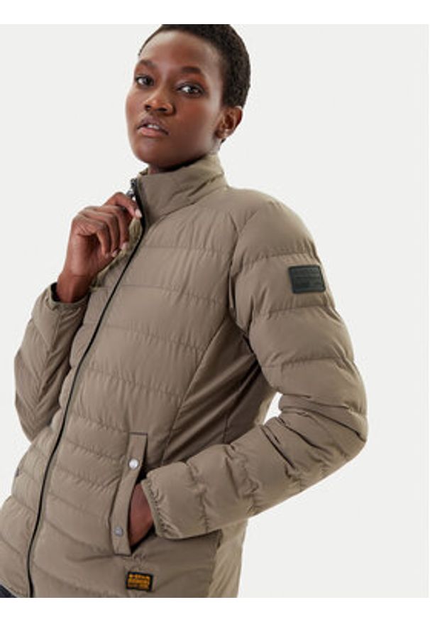 G-Star RAW - G-Star Raw Kurtka zimowa Foundation D26954-D518 Zielony Regular Fit. Kolor: zielony. Materiał: syntetyk. Sezon: zima