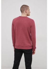 Jack & Jones Bluza męska kolor różowy z nadrukiem. Okazja: na co dzień. Kolor: różowy. Materiał: bawełna. Wzór: nadruk. Styl: casual #3