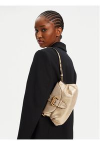 Pinko - PINKO Torebka Jolene Shoulder Mini PE 25 PLTT 102802 A27K Złoty. Kolor: złoty. Materiał: skórzane, zamszowe