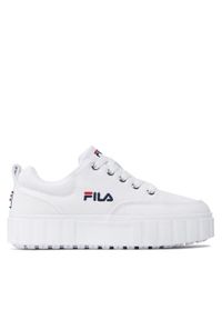 Fila Sneakersy Sandblast C FFW0062.10004 Biały. Kolor: biały. Materiał: materiał