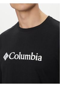 columbia - Columbia T-Shirt CSC Basic Logo EM2180 Czarny Regular Fit. Kolor: czarny. Materiał: bawełna #5