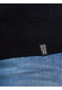 Big-Star - Sweter damski z golfem czarny Arlanka 906. Typ kołnierza: golf. Kolor: czarny. Materiał: jeans, materiał, wiskoza. Długość rękawa: długi rękaw. Długość: długie. Styl: klasyczny, elegancki #7