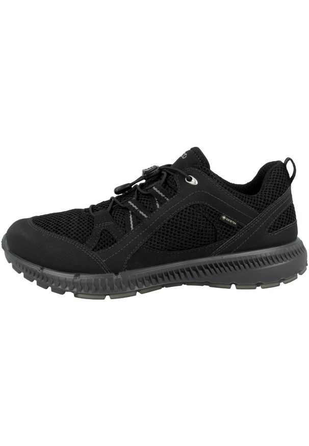 ecco - Buty do chodzenia damskie Ecco Terracruise Ll W Tex Gtx. Kolor: czarny. Materiał: materiał, syntetyk, tkanina. Szerokość cholewki: normalna