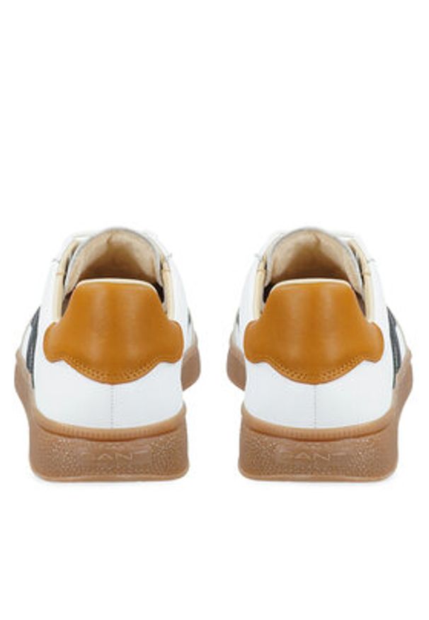 GANT - Gant Sneakersy 32631207 Biały. Kolor: biały. Materiał: skóra