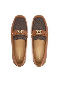 MICHAEL Michael Kors Baleriny Mandy 40T5MAFR2L Brązowy. Kolor: brązowy. Materiał: skóra #3