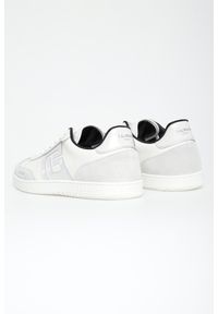 Balmain - Sneakersy męskie skórzane BALMAIN. Materiał: skóra