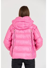 DIEGO M Różowa damska kurtka, Rozmiar 42 EU - 46 IT. Kolor: różowy #3