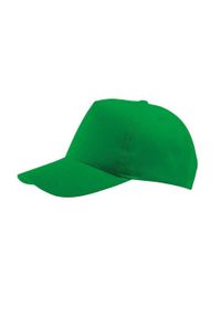 SOL'S - Buzz 5 Panel Baseball Cap. Kolor: zielony