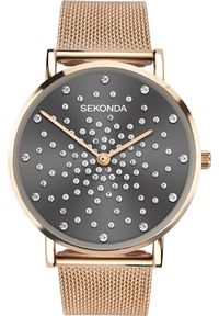 Zegarek Sekonda Zegarek damski Sekonda SEK.40029 CYRKONIE różowe złoto. Kolor: złoty, wielokolorowy, różowy #1