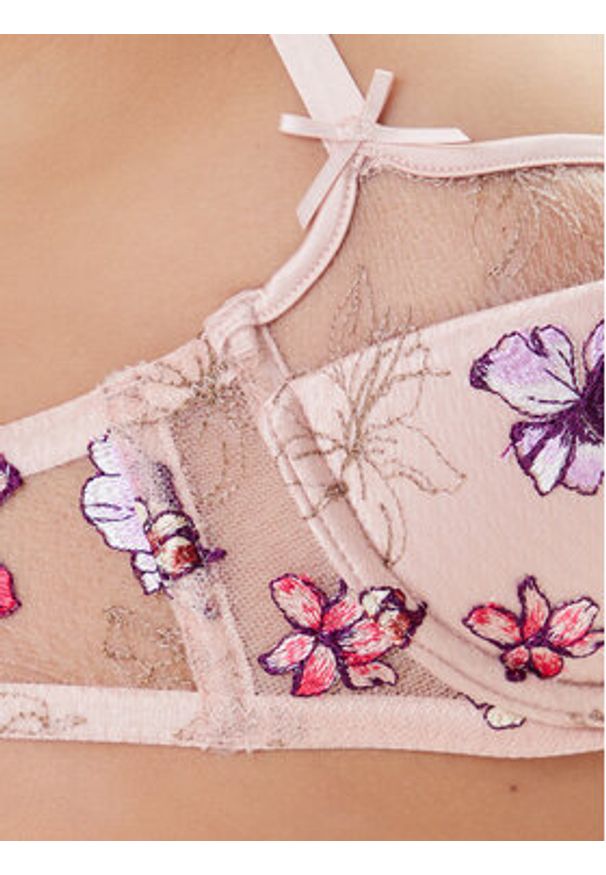 Guess Biustonosz z fiszbiną O5GC19 KCQ90 Kolorowy. Materiał: syntetyk. Wzór: kolorowy