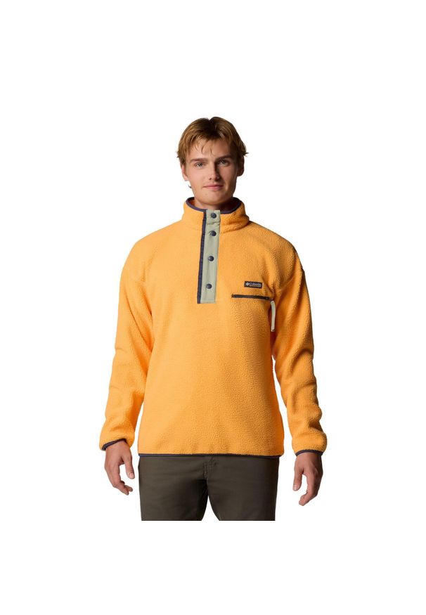 columbia - Columbia Polar Helvetia Ii 2090891841. Kolor: pomarańczowy. Materiał: polar. Sport: turystyka piesza