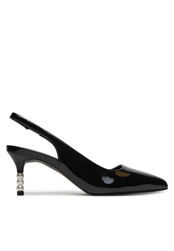 Sergio Bardi Czółenka WYL3994-3Z-SB Czarny. Kolor: czarny. Materiał: lakier, skóra