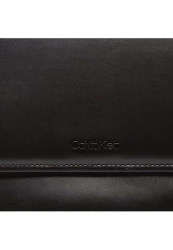 Calvin Klein Plecak Minimal Focus Campus Bp K50K511238 Czarny. Kolor: czarny. Materiał: skóra