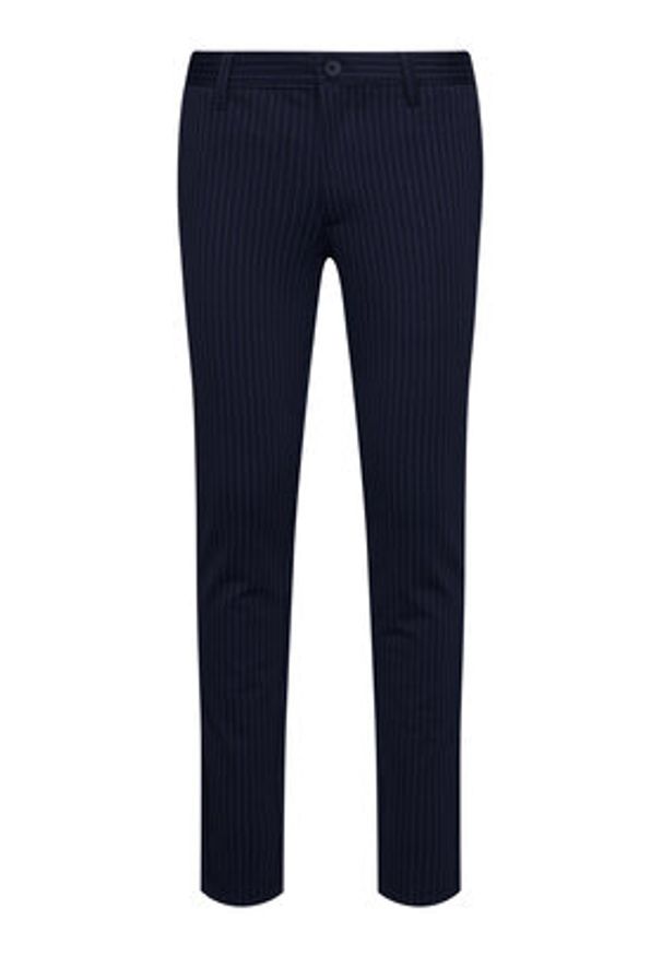 Only & Sons Chinosy Mark 22013727 Granatowy Slim Fit. Kolor: niebieski. Materiał: syntetyk