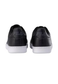 Fila - Męskie Buty Sportowe Z Logo Courtbay. Kolor: czarny
