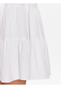 Silvian Heach Sukienka koszulowa GPP23328VE Biały Relaxed Fit. Kolor: biały. Materiał: wiskoza. Typ sukienki: koszulowe #5