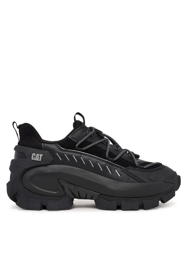CATerpillar Sneakersy P111580 Czarny. Kolor: czarny. Materiał: zamsz, skóra
