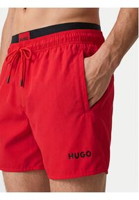 Hugo - HUGO Szorty kąpielowe Galaxy 50561128 Czerwony Regular Fit. Kolor: czerwony. Materiał: syntetyk #3